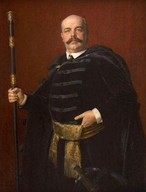 Kazimierz Pochwalski, portret Stanisława Badeniego, za: Wikimedia Commons